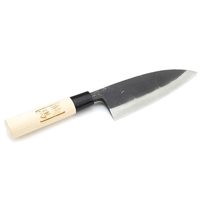 【メール便での発送商品】黒打出刃庖丁 165MM