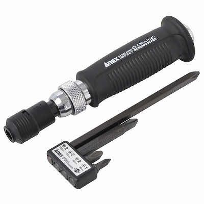 ANEX(アネックス) ミニインパクトドライバービット4本組 1903-S