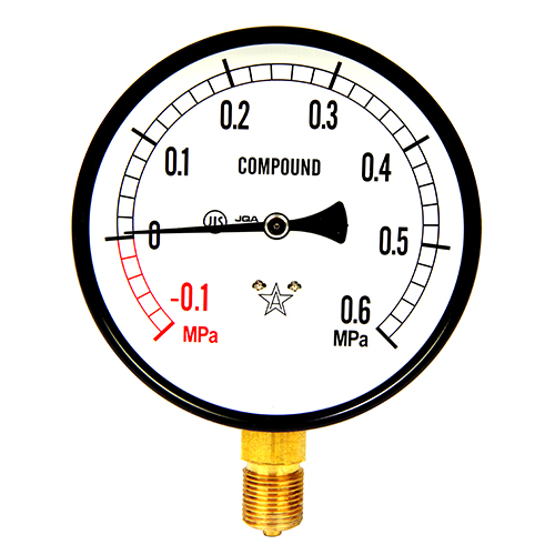右下精器 汎用圧力計A100・G3/8 S-41・+0.6X-0.1
