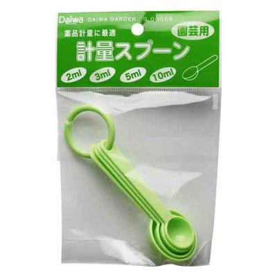 【メール便での発送商品】計量スプーン 緑 GT-158