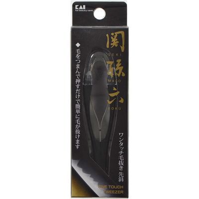 【メール便での発送商品】関孫六 ワンタッチ毛抜き 先斜 (HC1809)
