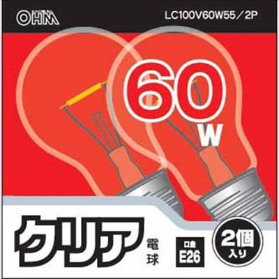NAd 60W` E26 2 LC100V60W55/2P