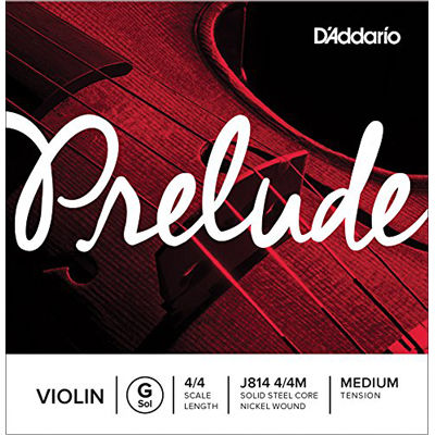 バイオリン用 バラ弦 Prelude G線 J814 4/4M Medium Tension 【国内正規品】