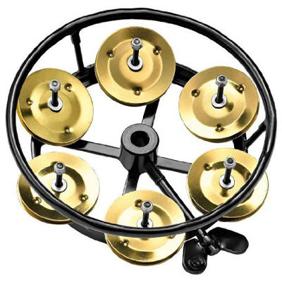 ハイハットタンバリン Professional Series Hihat Tambourine Solid Brass THH1B-BK 【国内正規品】