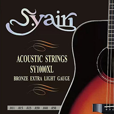 アコースティックギター弦 SY-1000XL エクストラライト (011-050) SY-1000XL