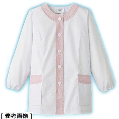 人気商品は 春の新作シューズ満載 サーヴォ 女性用デザイン白衣 長袖 4L FA-723