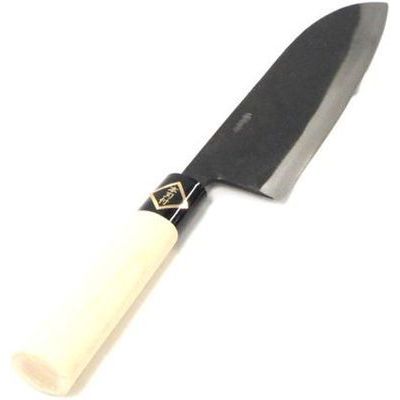 長雲斎 土佐産 黒打ち三徳(万能)包丁 165mm