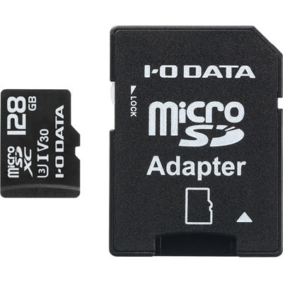 【クリックでお店のこの商品のページへ】UHS-I UHSスピードクラス3/Video Speed Class 30対応 microSDメモリーカード 128GB ：MSDU13-128G