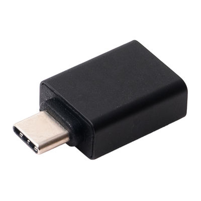 USB3.0 USB A-USB TypeC変換アダプタ ブラック