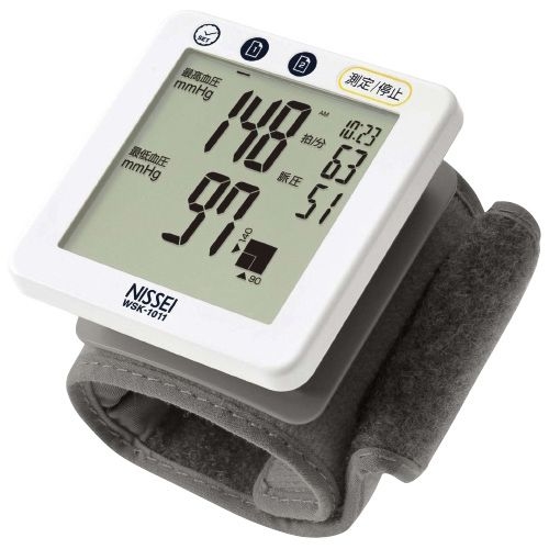 日本精密測器デジタル血圧計(手首式)WSK-1011