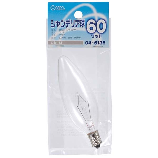�V�����f���A��(60W/�N���A/C-32/E12)