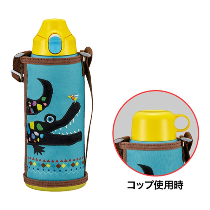 【納期目安：１週間】タイガー魔法瓶 【送料無料】MBR-C08GAW ステンレスボトル ダイレクトとコップの2WAY「コルボックルシリーズ」0.8L