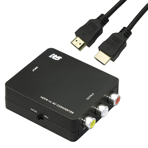 HDMI to コンポジットコンバーター HDMIケーブル 1mセット
