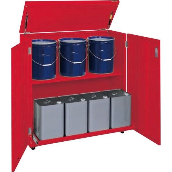 一斗缶保管庫(一斗缶・ペール缶兼用タイプ・固定式)