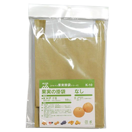 【メール便での発送商品】果実袋なし (K-10 50マイイリ)