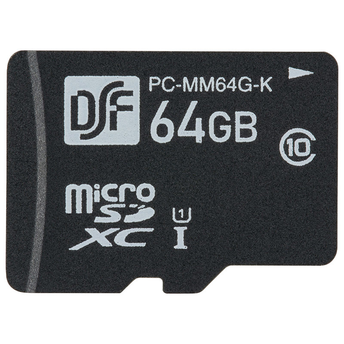 マイクロSDHCメモリーカード(CLASS10/64GB)