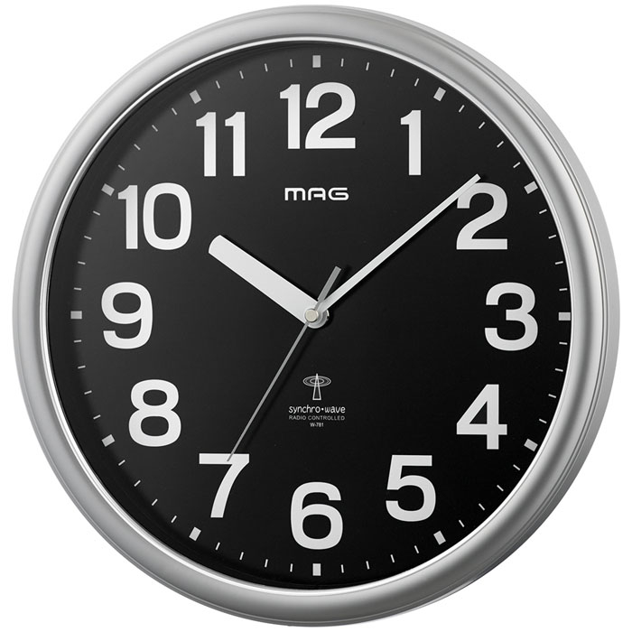 ノア精密 MAG 電波掛時計 ナオス W-781-SM-Z (時計) 価格比較