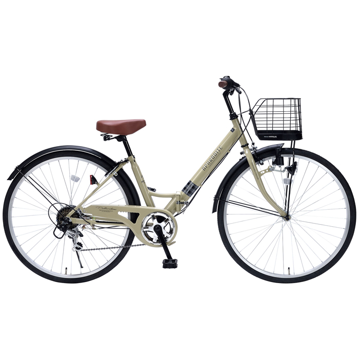 【お気に入り】 24インチ ママチャリ 前カゴ・荷台付 （ledライト リムダイナモ 自転車本体