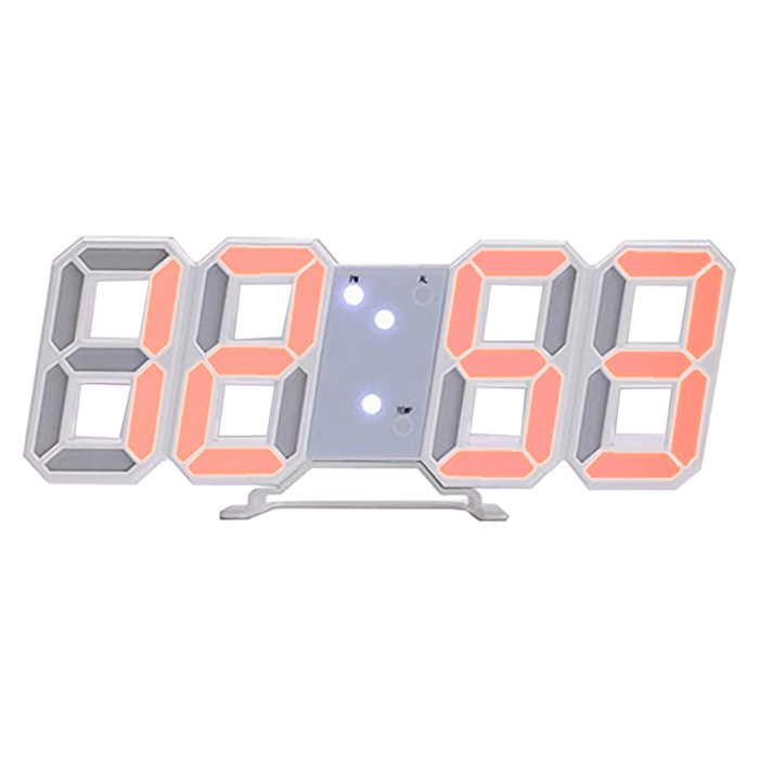 【納期目安：１週間】ゴルウィス 【送料無料】clock0001-s-rpink デジタル時計(ピンク) (clock0001srpink)