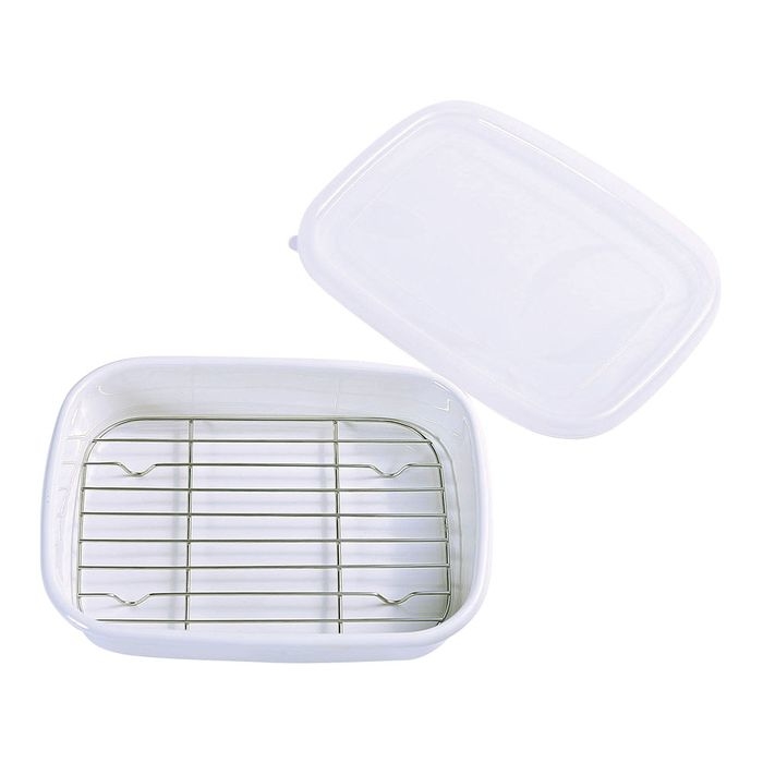 ホーローバット ((アミ・蓋付))