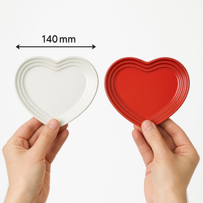 専用ル・クルーゼ　プラスチックピン　ホワイト　ハート　ダムール3個 専用】ルクルーゼ ココット ダムール ハート プラスチック ピン