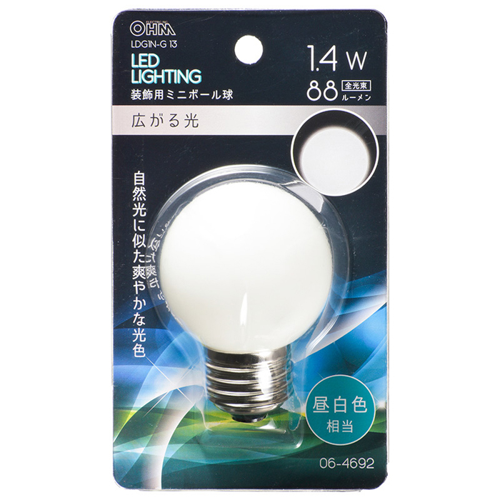 LED~j{[p G50/E26/1.4W/88lm/F