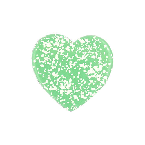 グリップトック スマホグリップ ハート型 マーブル グリーン