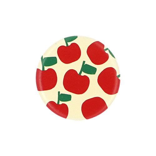 グリップトック スマホグリップ 円型 フラワー アップル