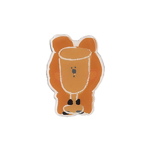 グリップトック スマホグリップ クオッカ グラス