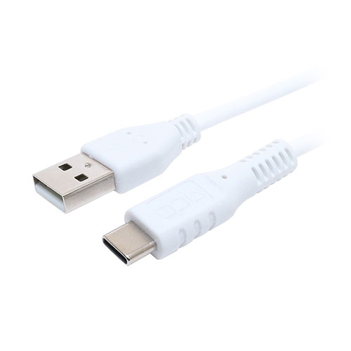【納期目安：１週間】ミヨシ 【送料無料】USB-YCA15/WH シリコンUSB2.0ケーブル AtoC 1.5m ホワイト (USBYCA15/WH)