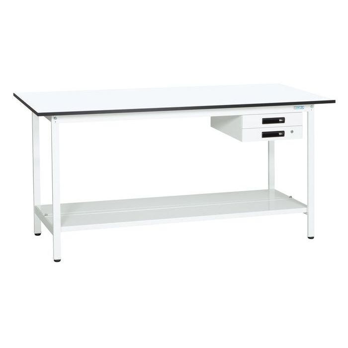 軽量立作業台KADタイプ(キャビネット付・中板付)