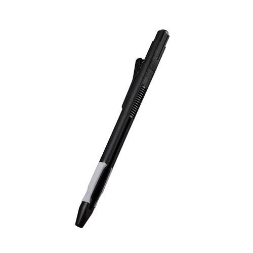 【メール便での発送商品】Apple Pencil 第2世代 ケース ハード カバー ノック式 クリップ 握りやすい ラバーグリップ付 ブラック
