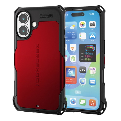 iPhone 16 P[X nCubh Ռz JYی݌v Xgbvz[t tBt ZEROSHOCK bh