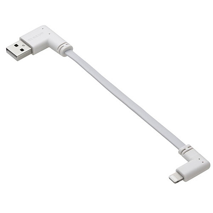 �y���[���֔������i�ziPhone�p�f�[�^�]���E�[�d�p�P�[�u�� (USB-A - Lightning/USB2.0) (�z���C�g)