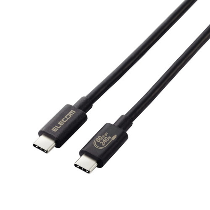 TypeCP[u (C to C) 1m [d/f[^] PD EPR 240W [d 5A USB4 ubN