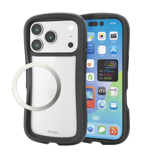 y[ւł̔iziPhone17 Pro P[X nCubh Ռz CzΉ^XebJ[t Grippy ubN