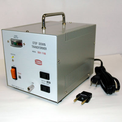 日章工業 【送料無料】SDX-1100 ハイクラスダウントランス(AC220V/240V切換、1100W) (SDX1100)