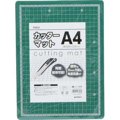 M & M TKG-1068278 【メール便での発送商品】カッターマット A4 (TKG1068278)