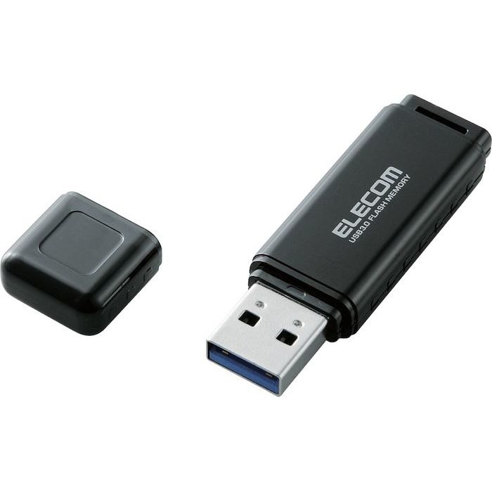エレコム MF-HSU3A32GBK 【メール便での発送】USBメモリ USB3.1(Gen1) スタンダード 1年保証 (MFHSU3A32GBK)