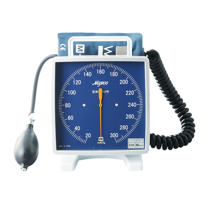 【納期目安：１週間】松吉医科器械 24-7887-00 マイスコ大型アネロイド血圧計(卓上型)MY-2135 (24788700)
