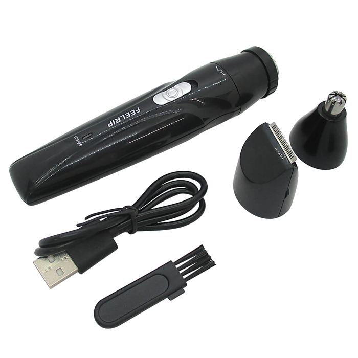 ブロードウォッチ SHAV-M3FUNC 【髭剃り・鼻毛カッター・トリマー】携帯型USBシェーバー(ブラック) (SHAVM3FUNC)