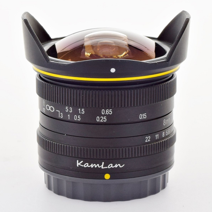 【納期目安：１ヶ月】KAMLAN KAM0004 カムラン FS 8mm F3.0 キヤノンEOS-Mマウント