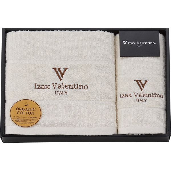 Izax Valentino 【送料無料】IV-23275 アイザック・バレンチノ バス・フェイスタオルセット (IV23275)