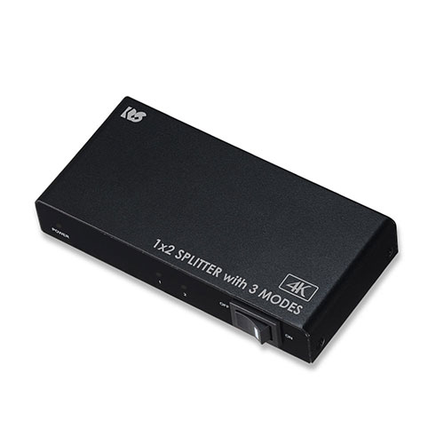 【納期目安：１週間】ラトックシステム 【送料無料】RS-HDSP2M-4K 4K60Hz対応 1入力2出力 HDMI分配器(動作モード機能付) (RSHDSP2M4K)