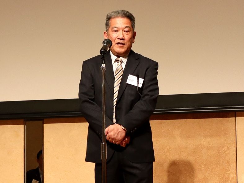 ◆写真は前社長、現顧問 中山信夫